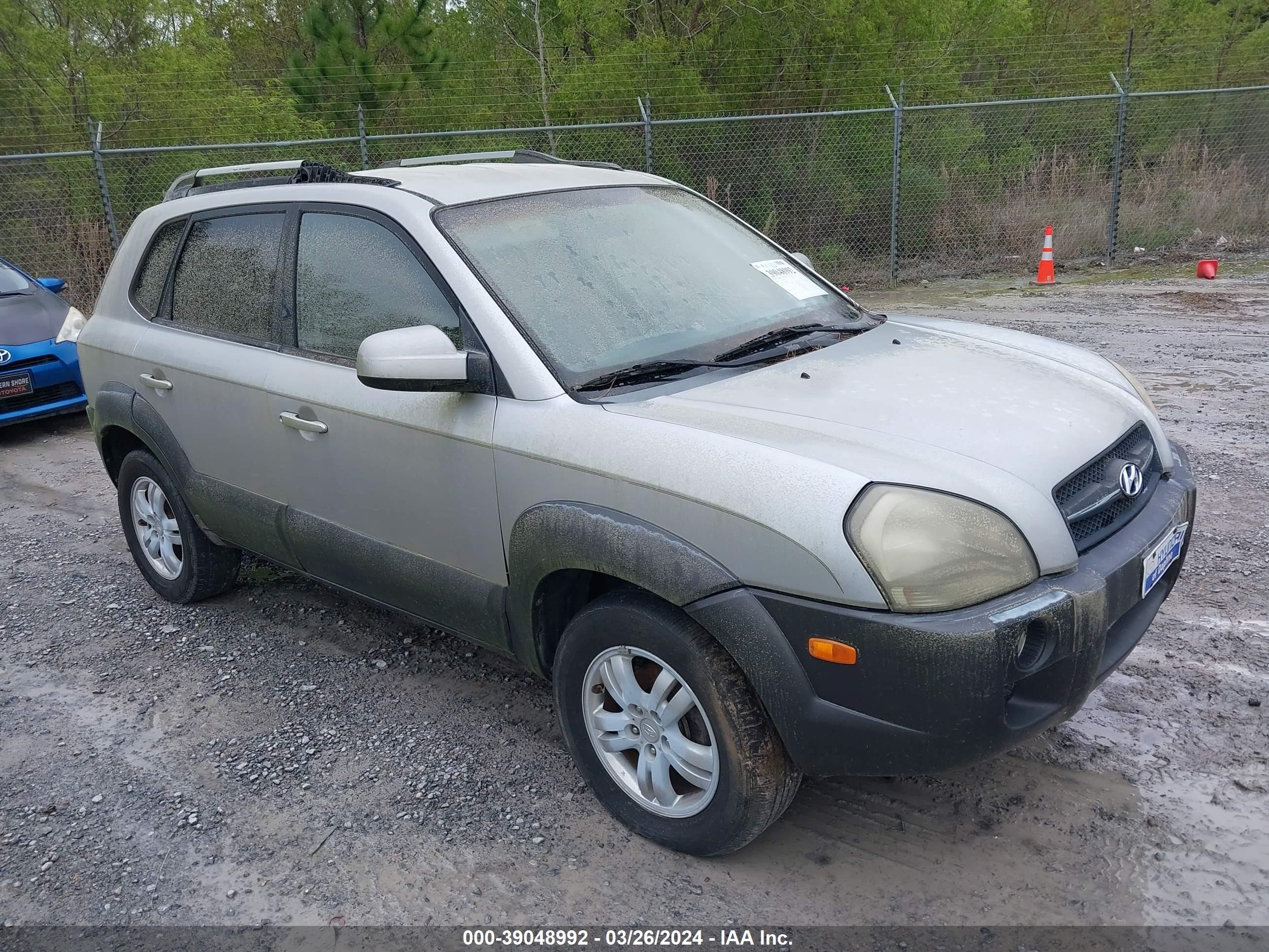 hyundai tucson 2006 km8jn12d46u338820