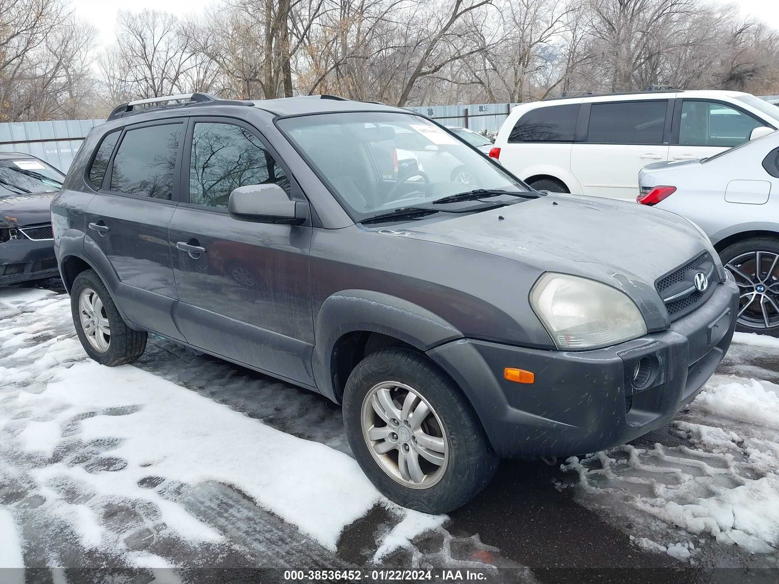 hyundai tucson 2008 km8jn12d48u733857