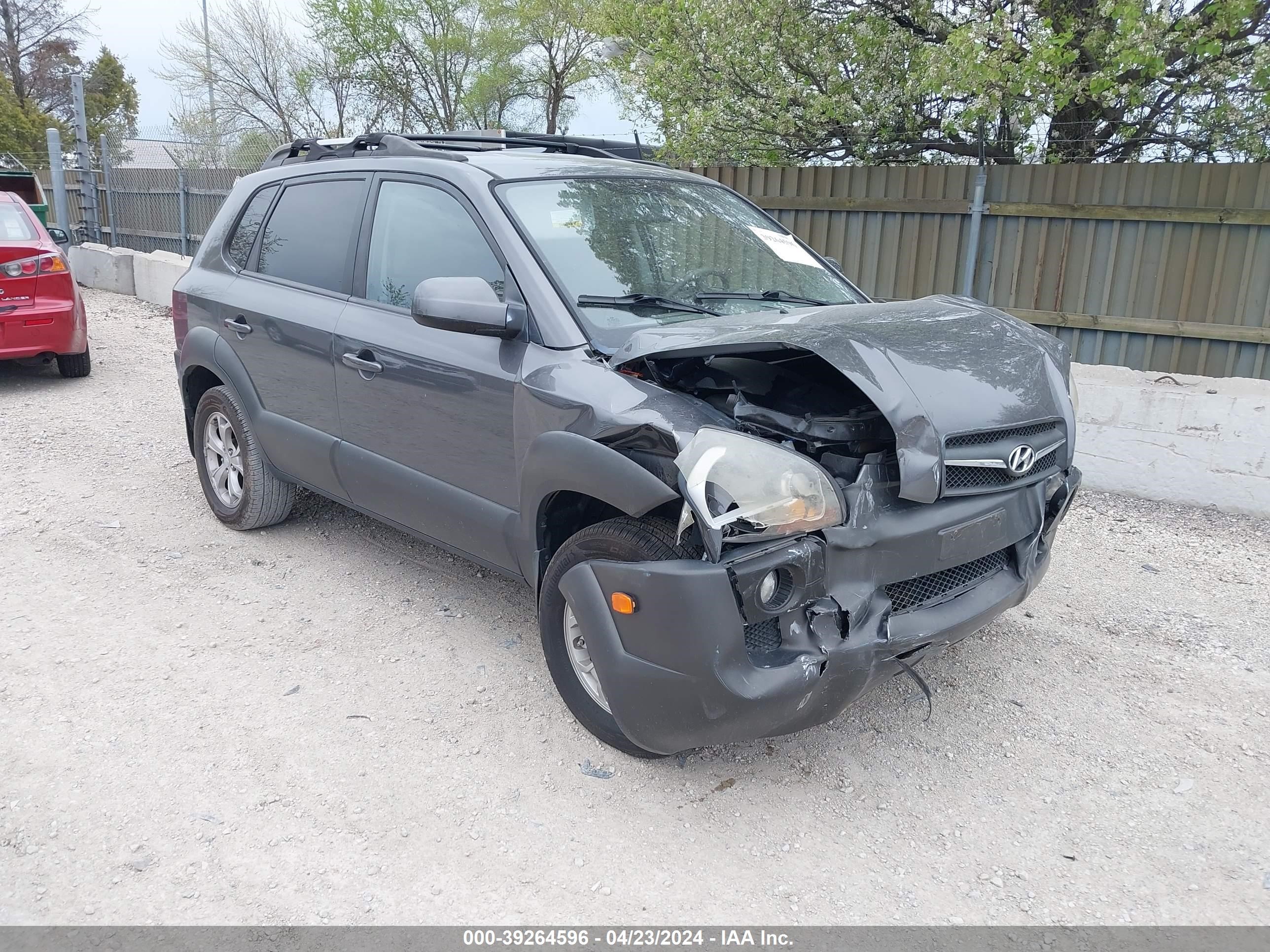 hyundai tucson 2009 km8jn12d69u938288