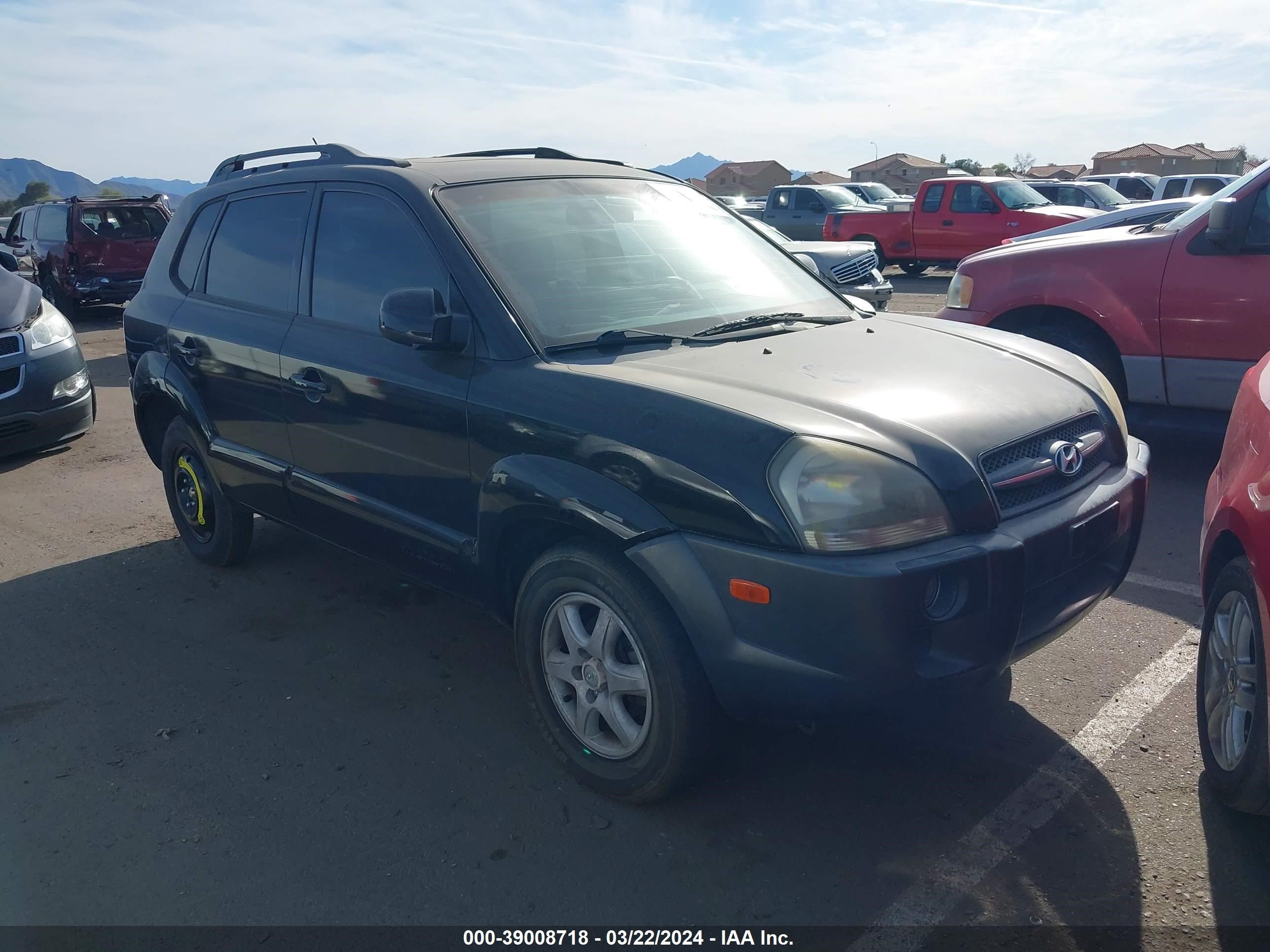 hyundai tucson 2005 km8jn12d75u055911