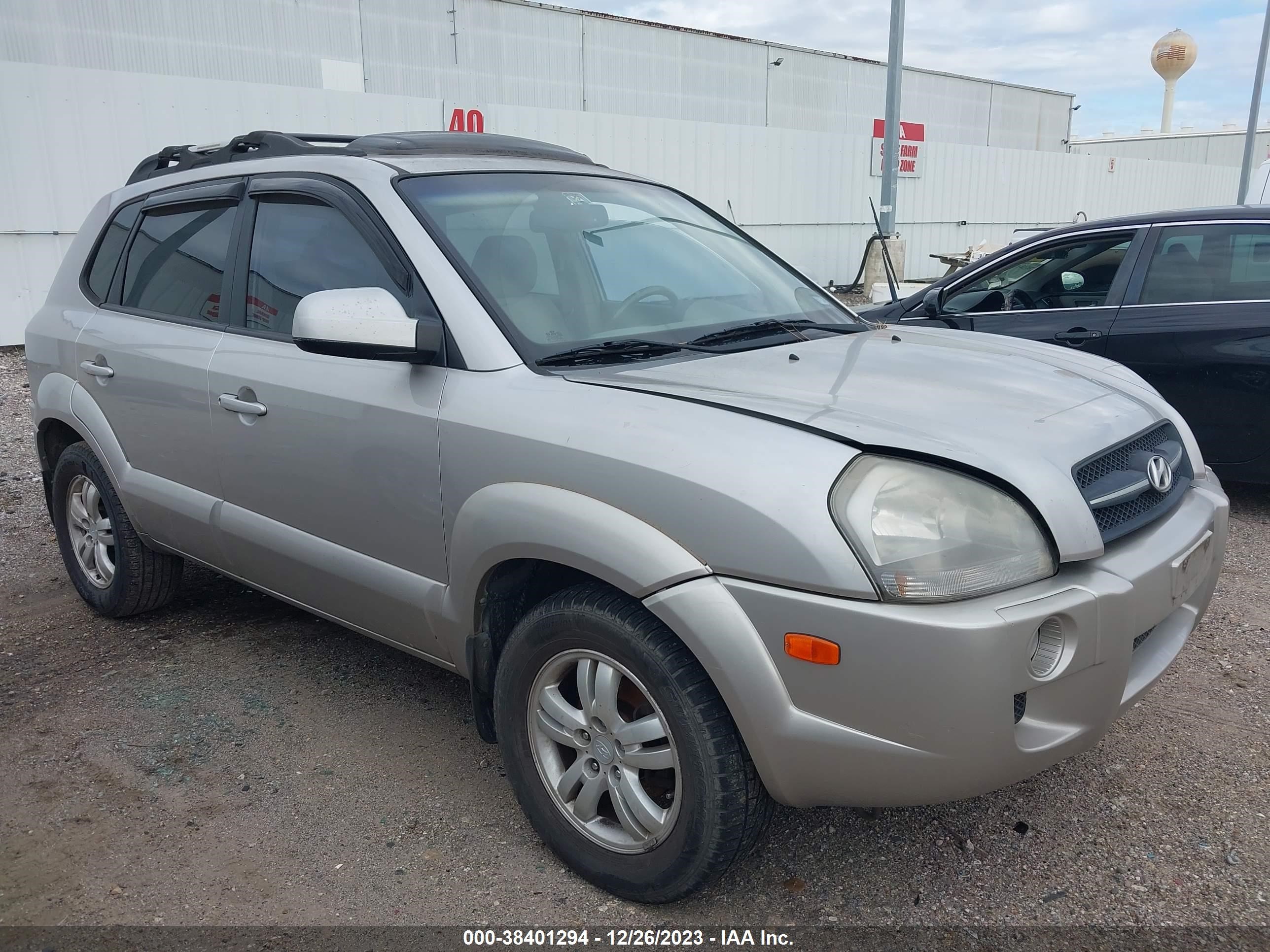 hyundai tucson 2006 km8jn12d76u442816