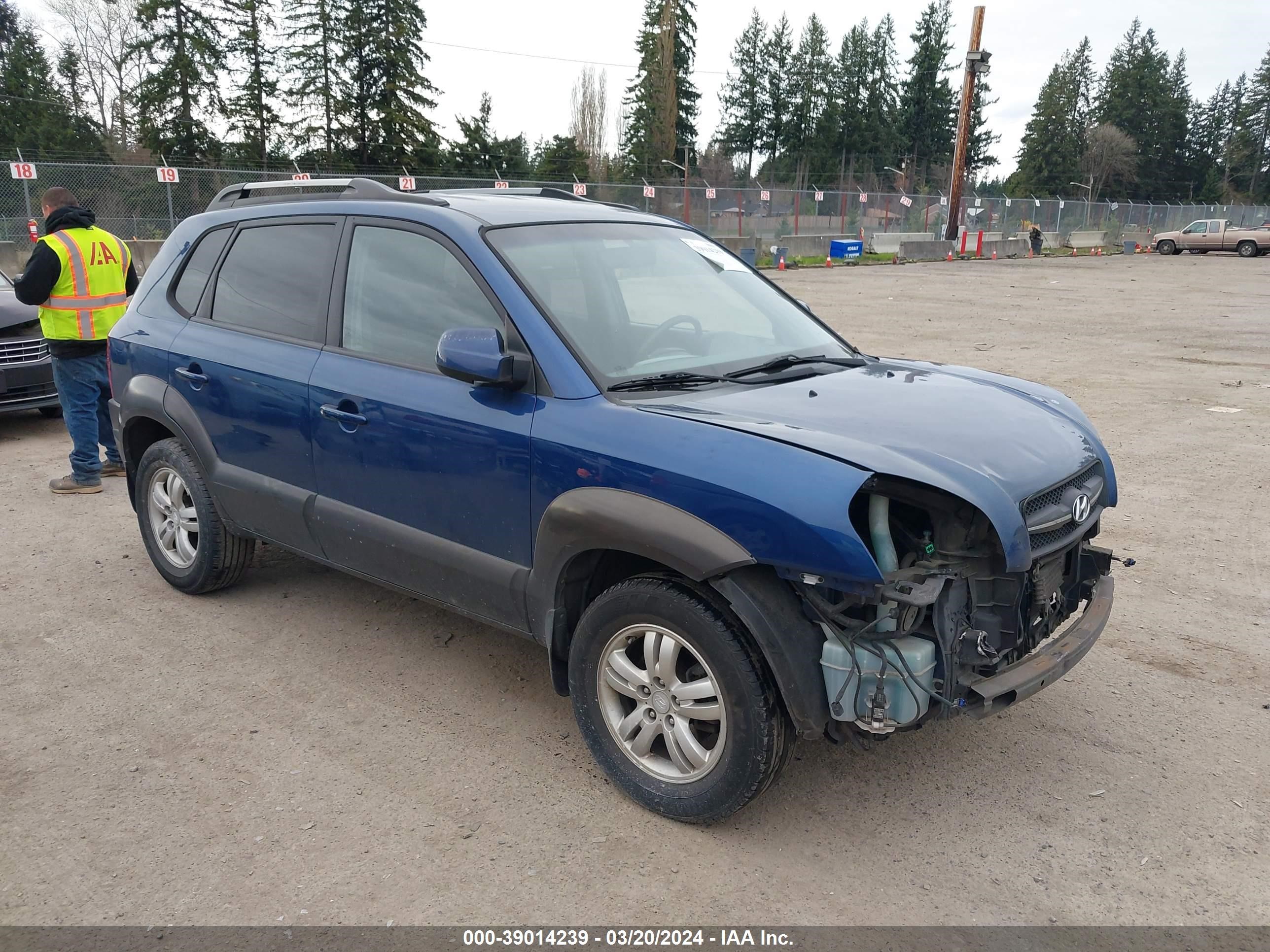 hyundai tucson 2006 km8jn12d76u450382