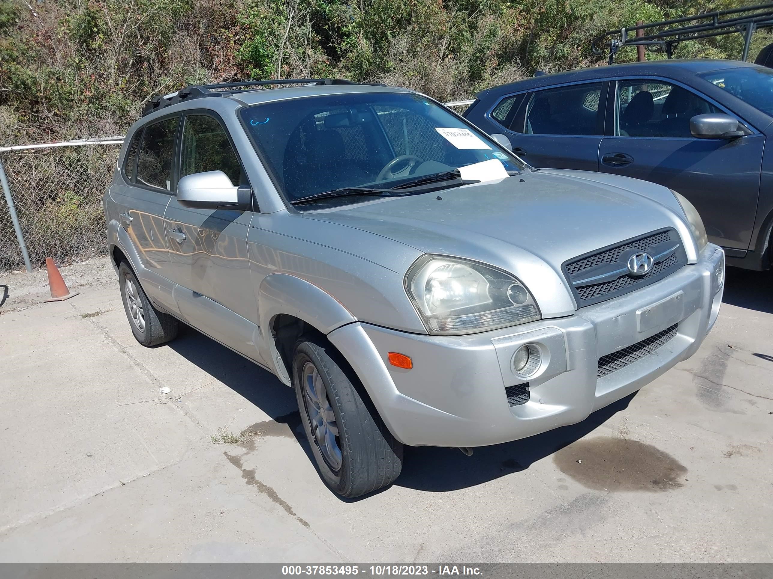 hyundai tucson 2007 km8jn12d77u539256