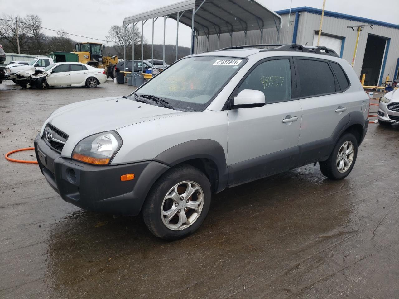 hyundai tucson 2009 km8jn12d79u001238