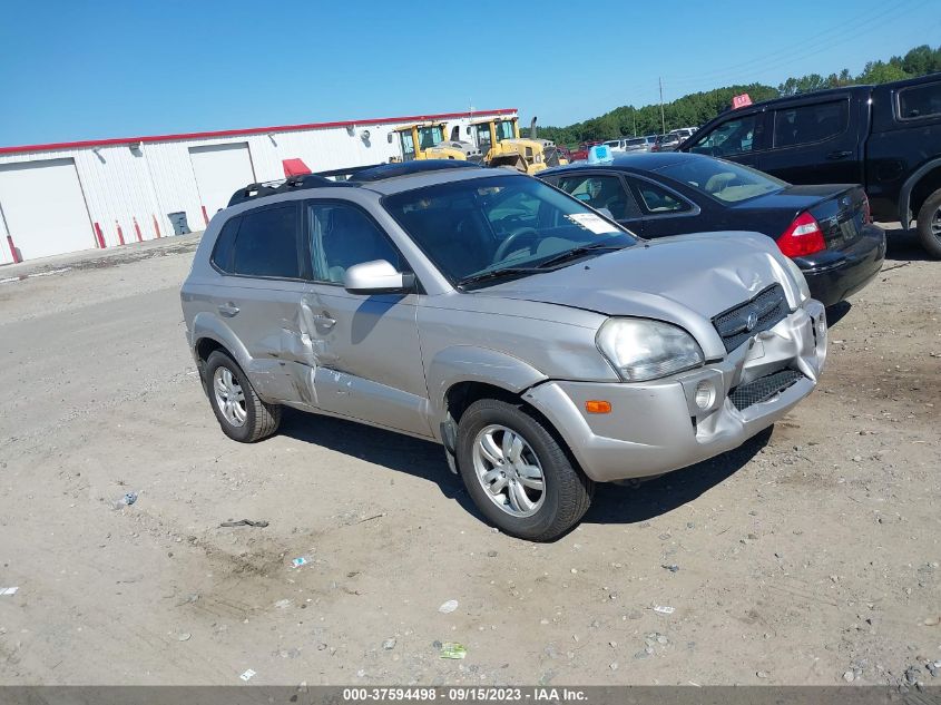 hyundai tucson 2006 km8jn12d86u263684