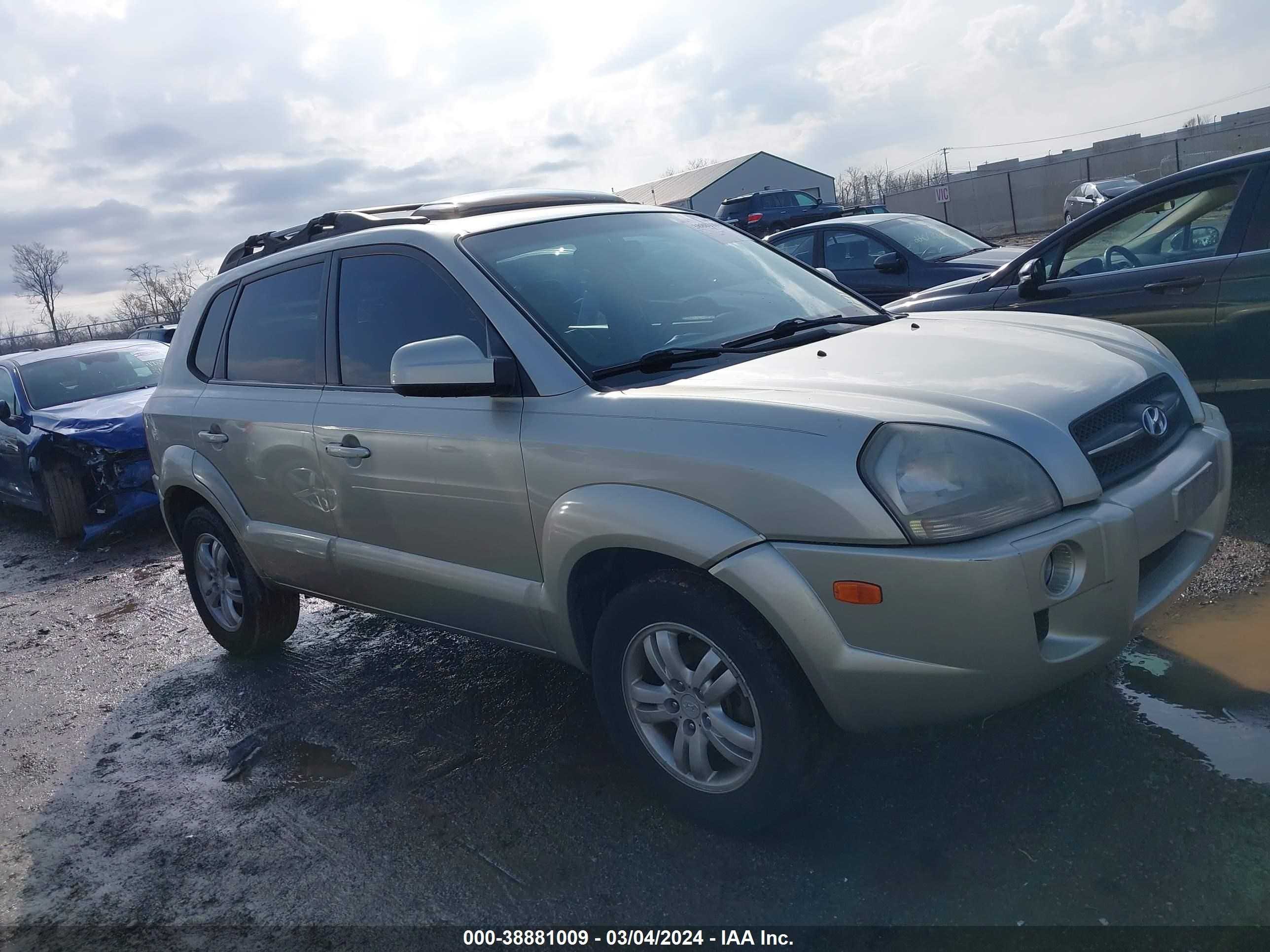 hyundai tucson 2006 km8jn12d86u433221