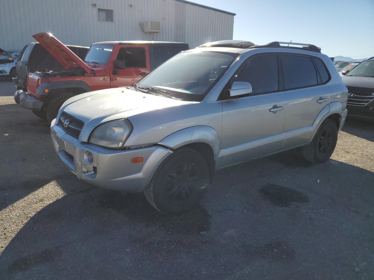 hyundai tucson 2007 km8jn12d87u638801