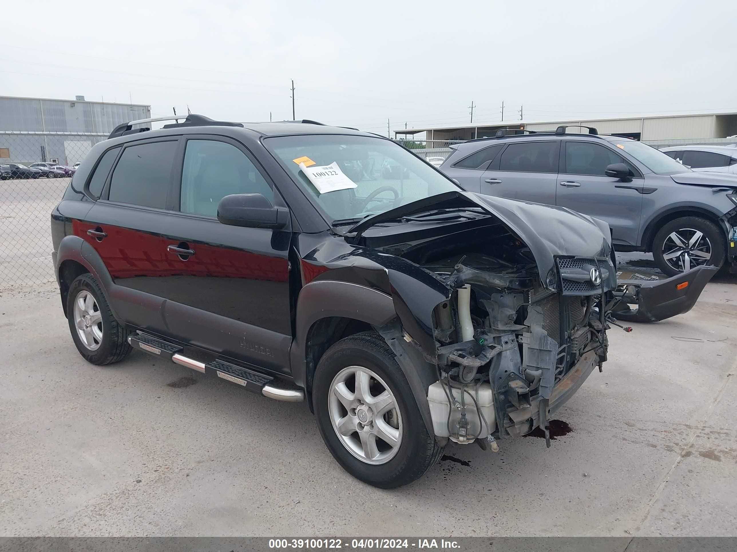 hyundai tucson 2005 km8jn12d95u182658