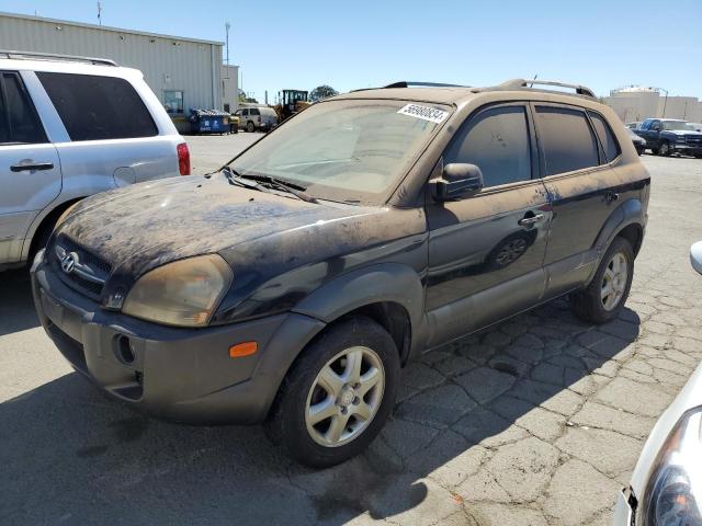 hyundai tucson 2005 km8jn12dx5u077594