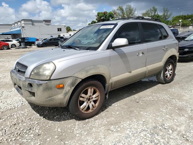 hyundai tucson gls 2006 km8jn12dx6u292233