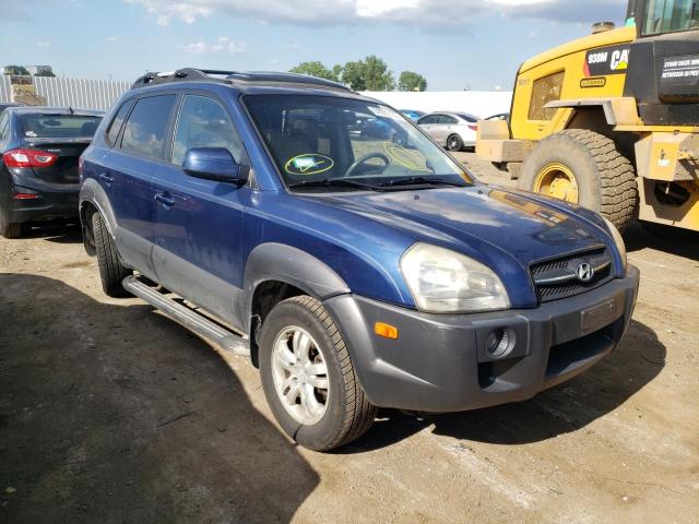 hyundai tucson gls 2006 km8jn12dx6u307961