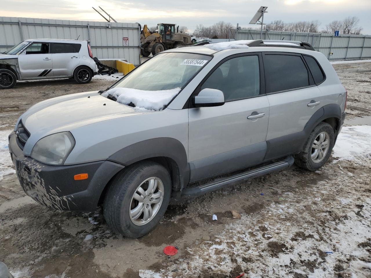 hyundai tucson 2007 km8jn12dx7u674117