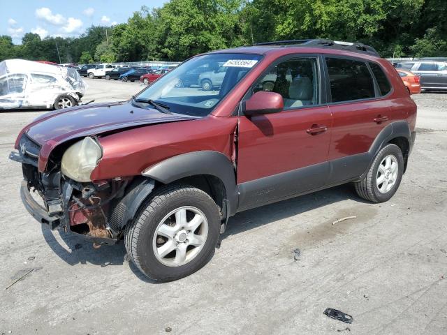 hyundai tucson gls 2005 km8jn72d15u178641