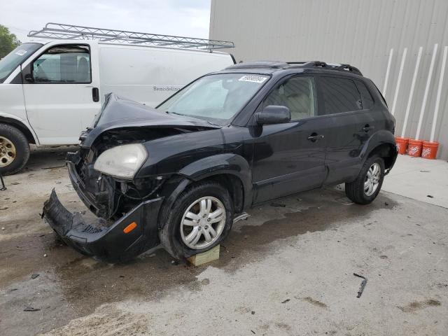 hyundai tucson 2007 km8jn72d27u621446