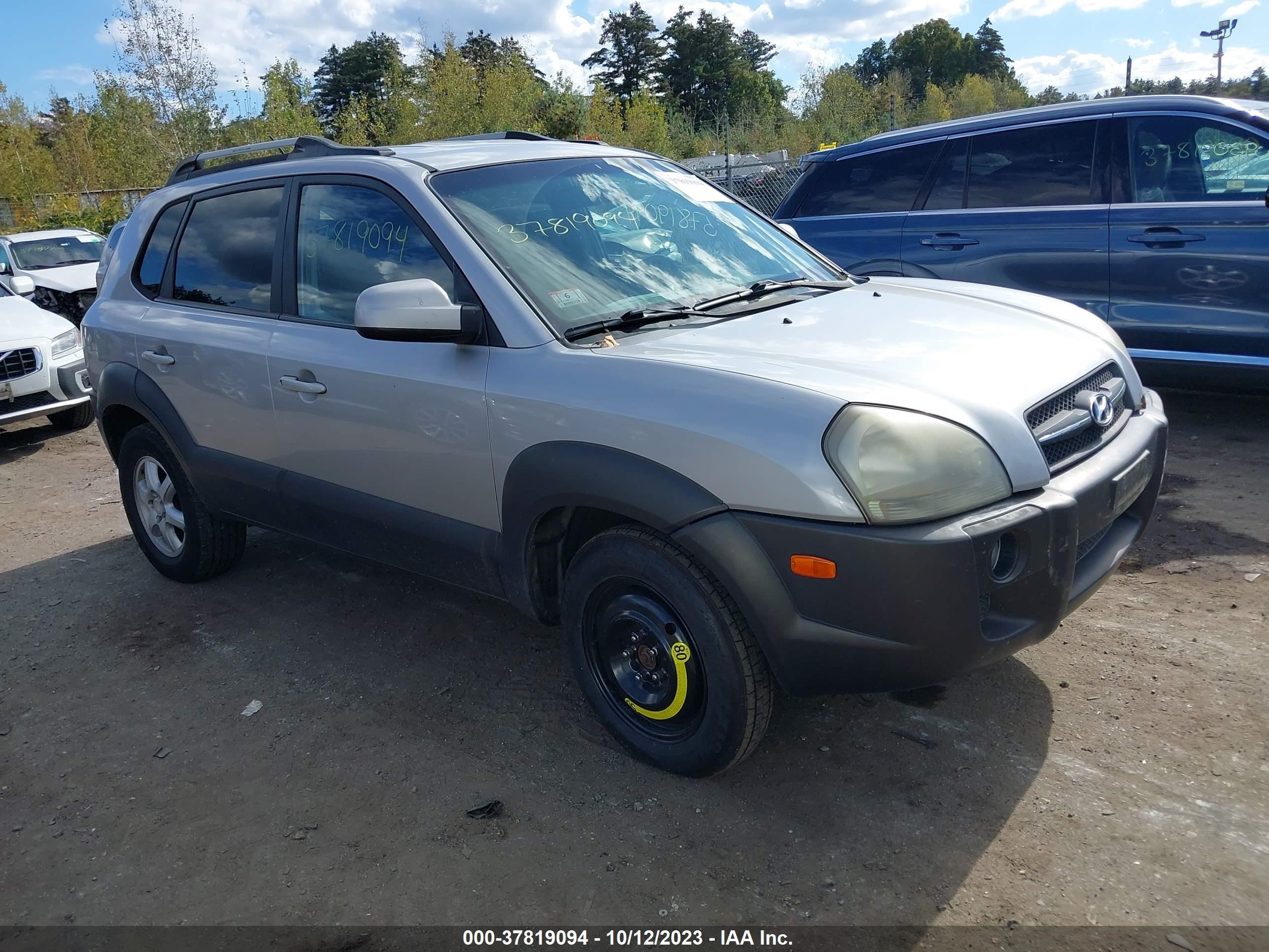 hyundai tucson 2006 km8jn72d36u336866