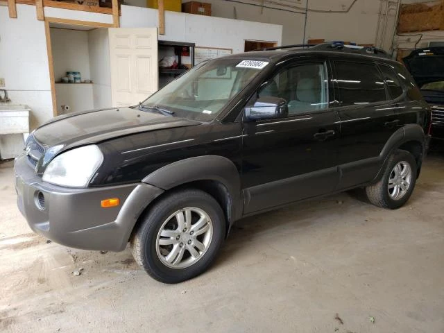 hyundai tucson se 2007 km8jn72d57u606732