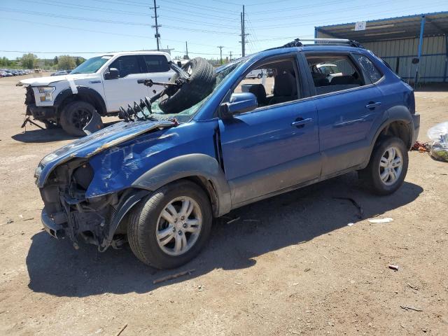 hyundai tucson gls 2006 km8jn72d76u303031