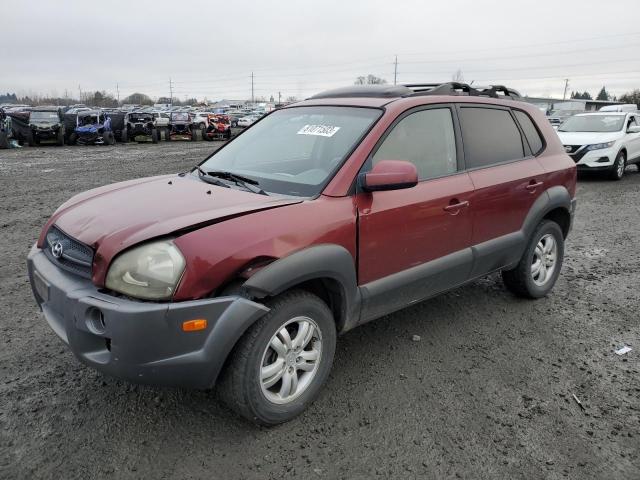 hyundai tucson 2006 km8jn72d86u284067