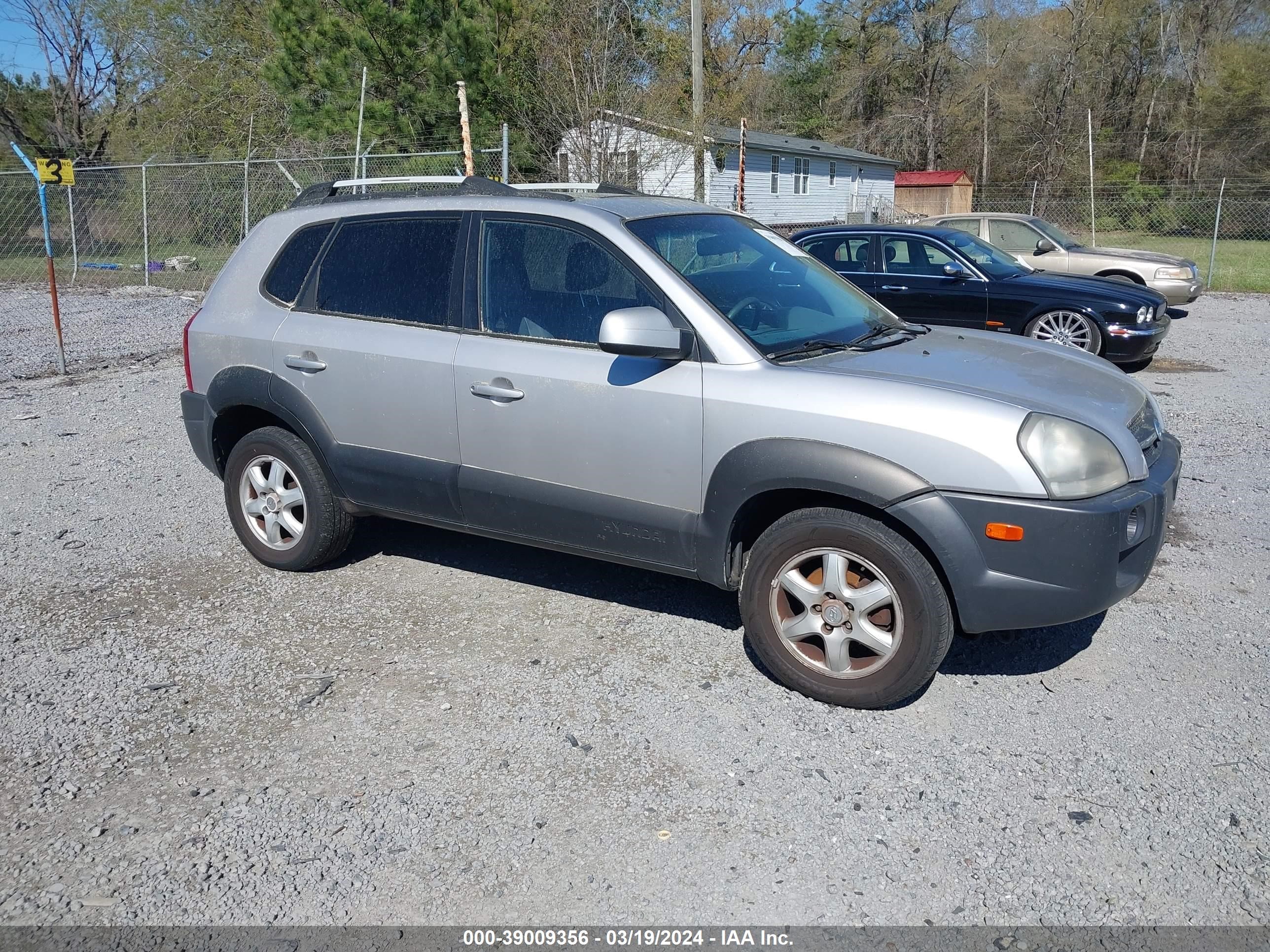 hyundai tucson 2005 km8jn72d95u107994