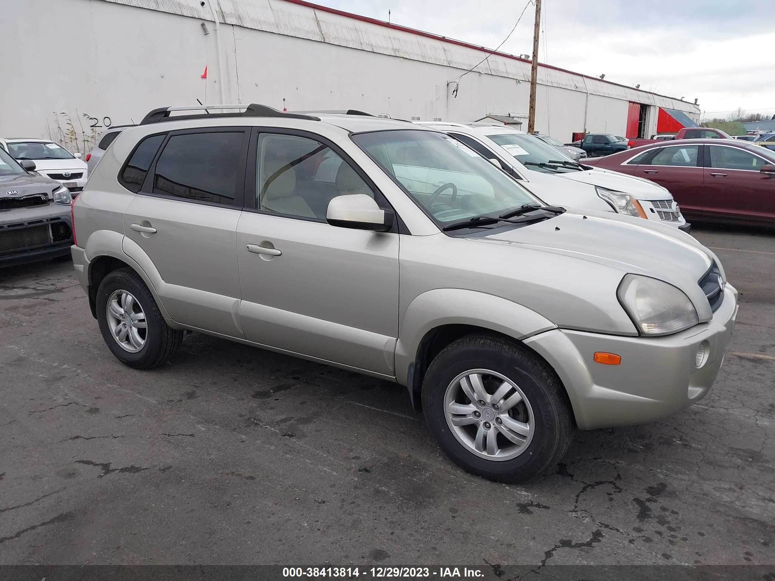 hyundai tucson 2006 km8jn72d96u336502