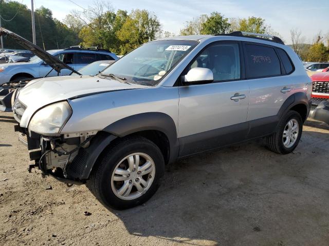 hyundai tucson se 2008 km8jn72d98u732321