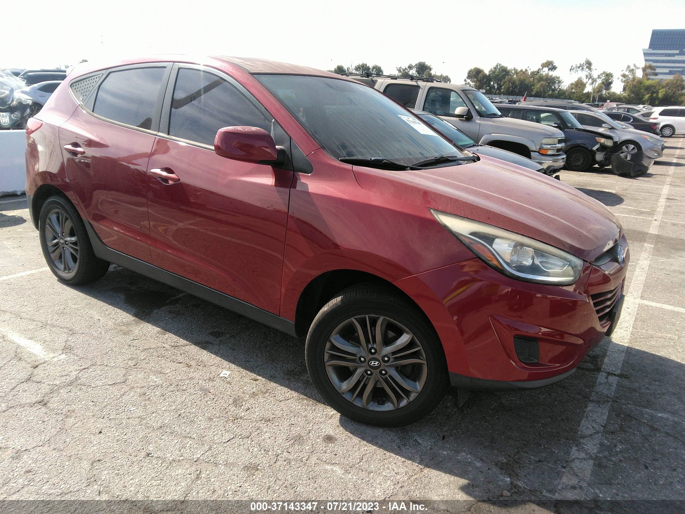 hyundai tucson 2014 km8jt3af0eu902658