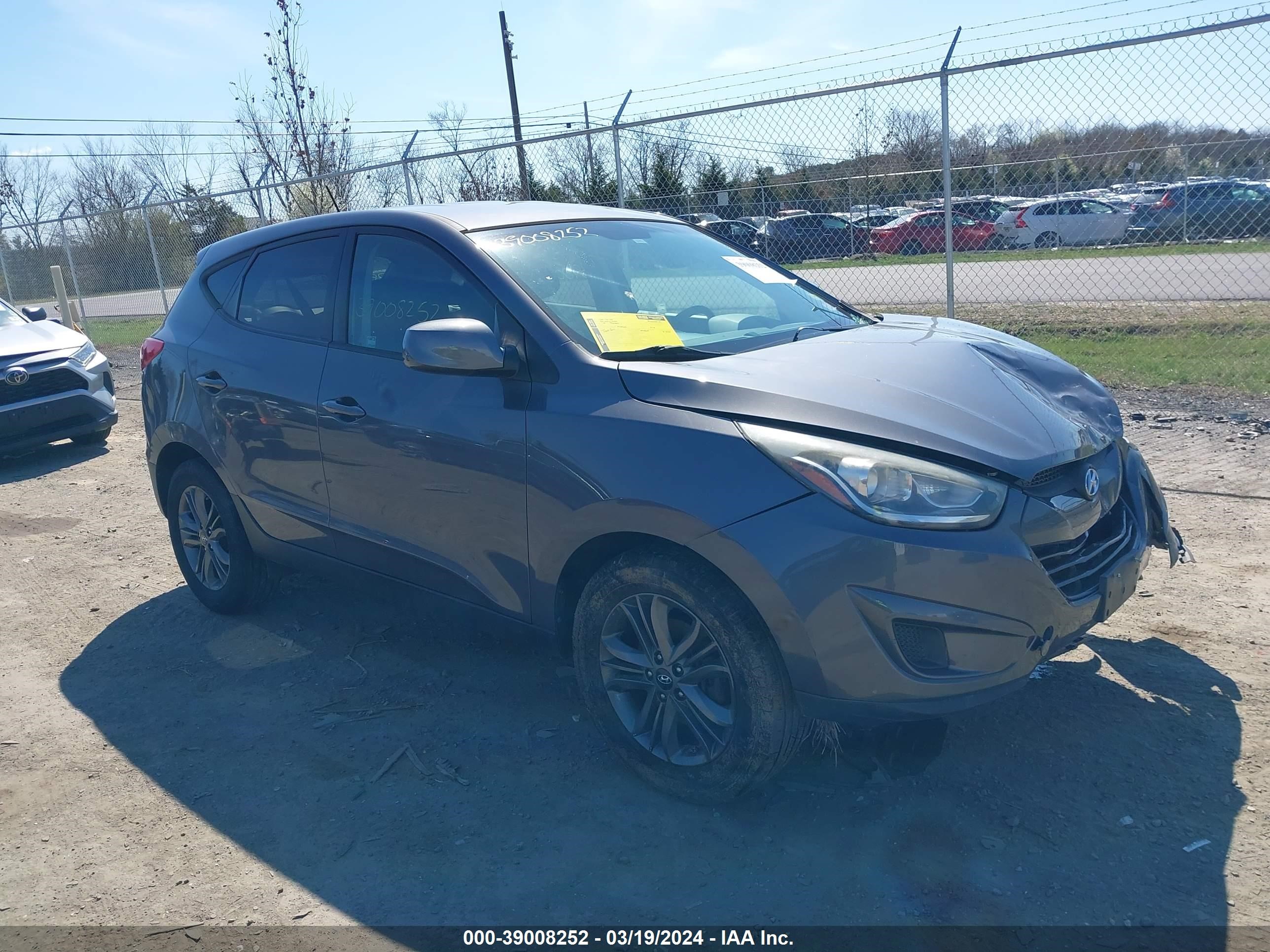 hyundai tucson 2015 km8jtcaf6fu977964