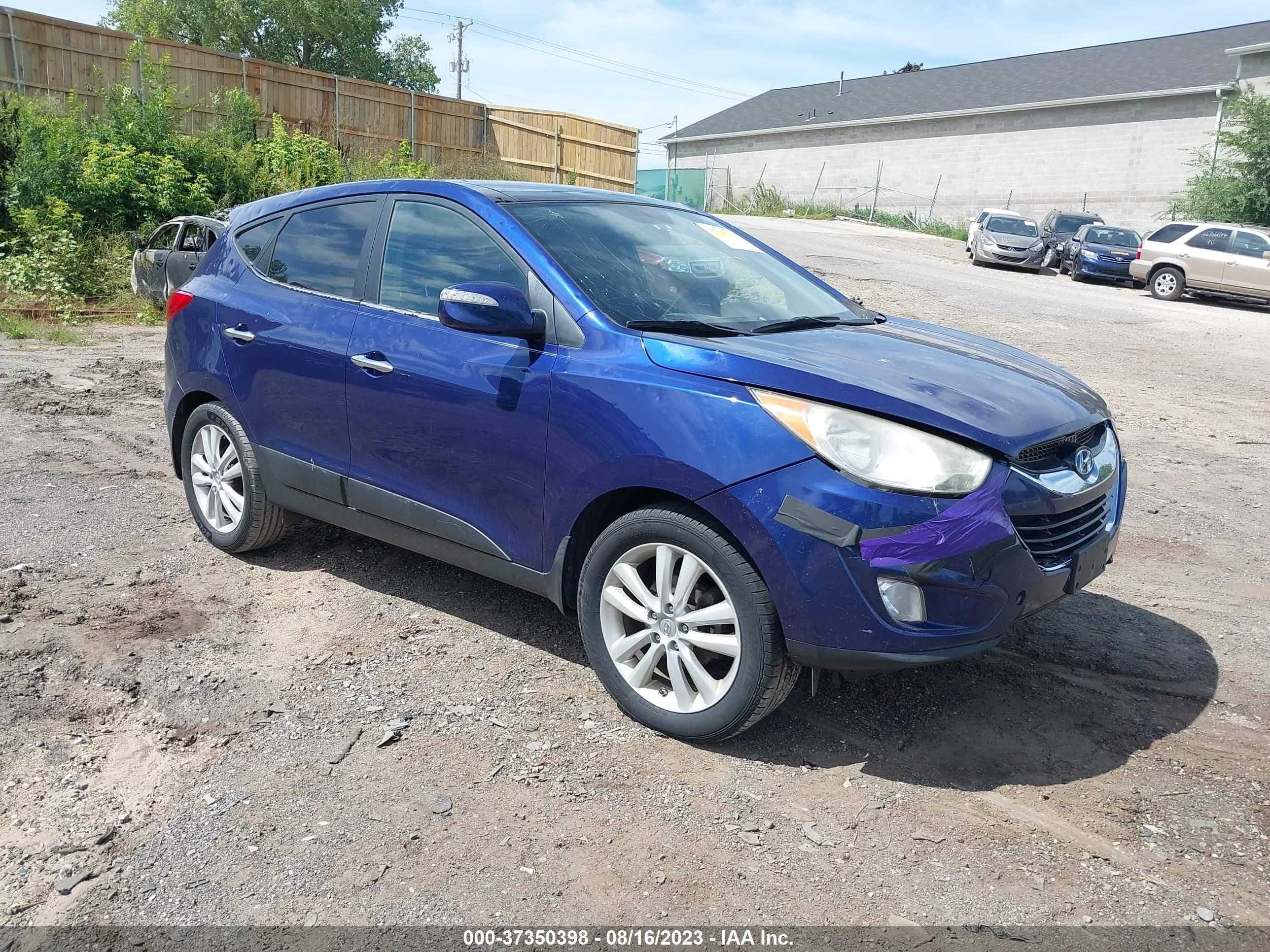 hyundai tucson 2010 km8ju3ac1au017298