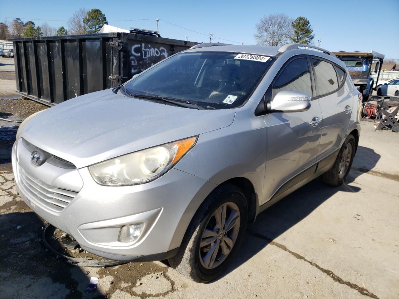 hyundai tucson 2013 km8ju3ac5du562053