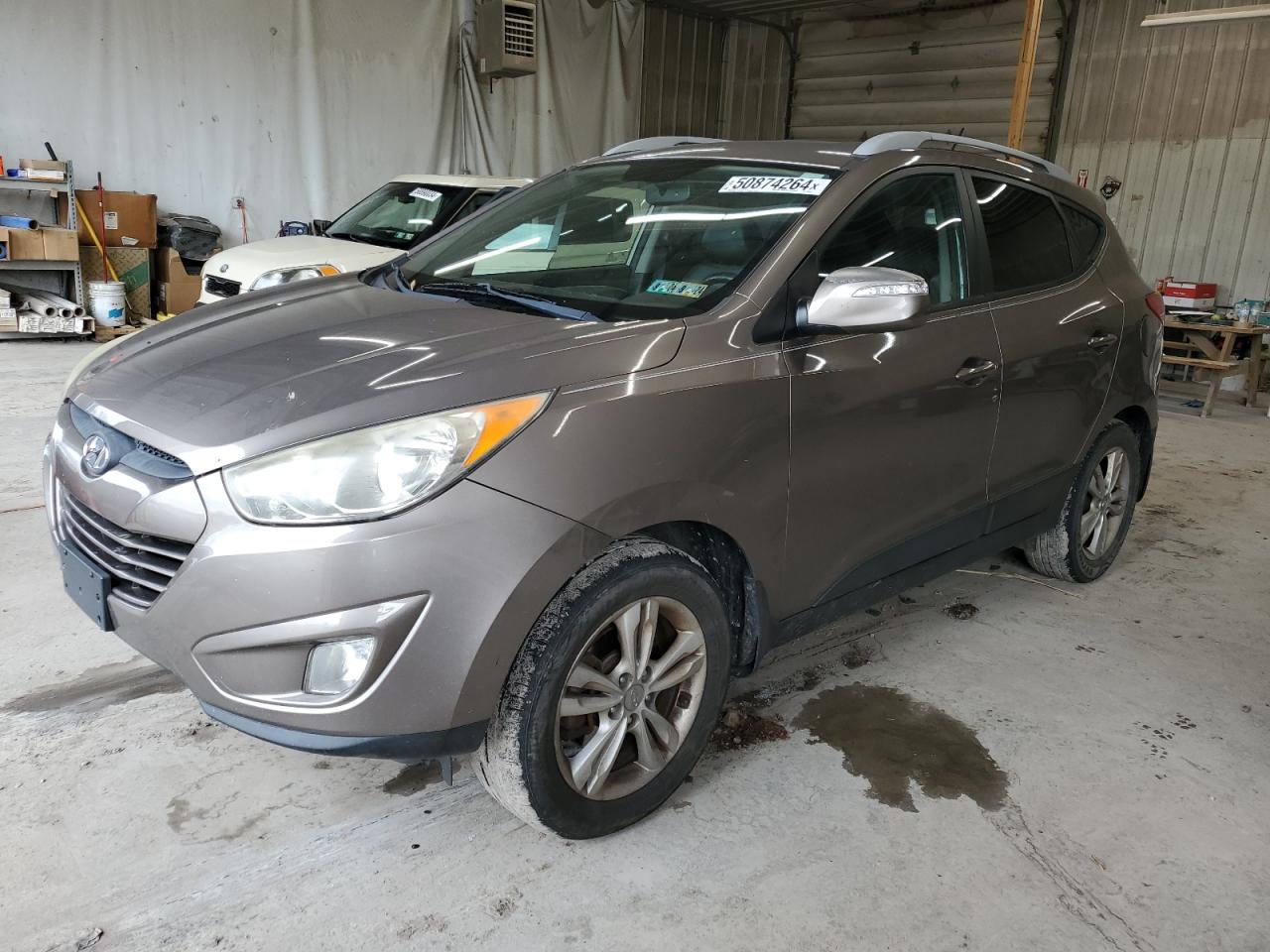 hyundai tucson 2013 km8ju3ac6du593618