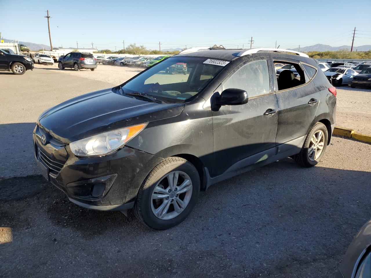 hyundai tucson 2011 km8ju3ac8bu302811