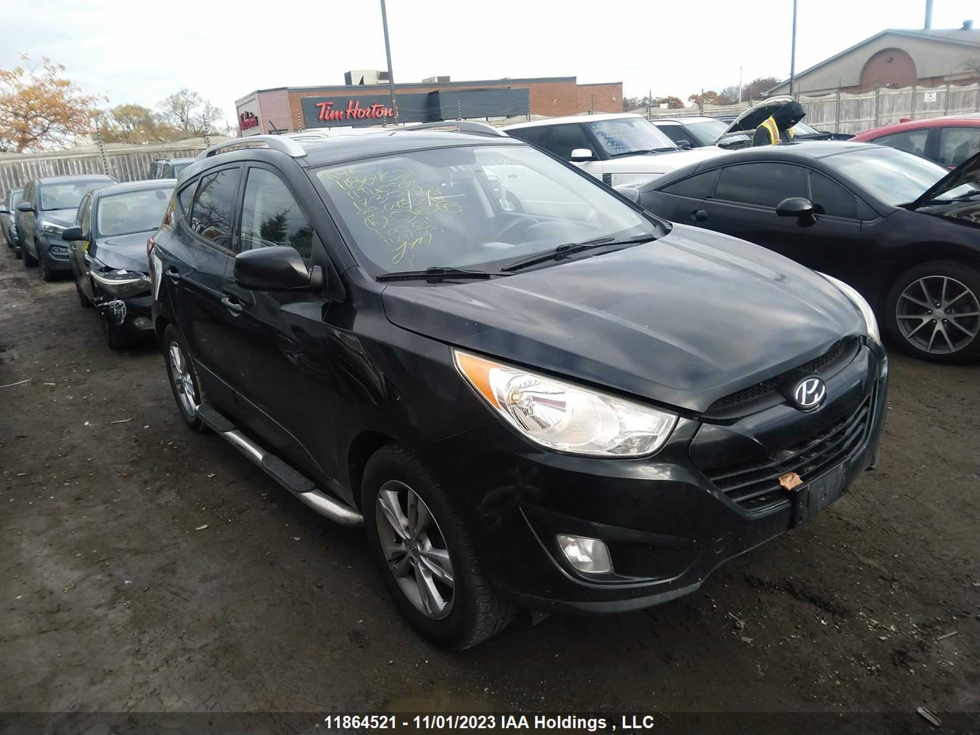 hyundai tucson 2011 km8ju3acxbu173549