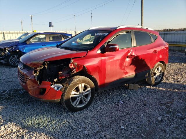 hyundai tucson 2013 km8ju3acxdu547886