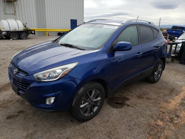 hyundai tucson 2014 km8ju3ag7eu801428