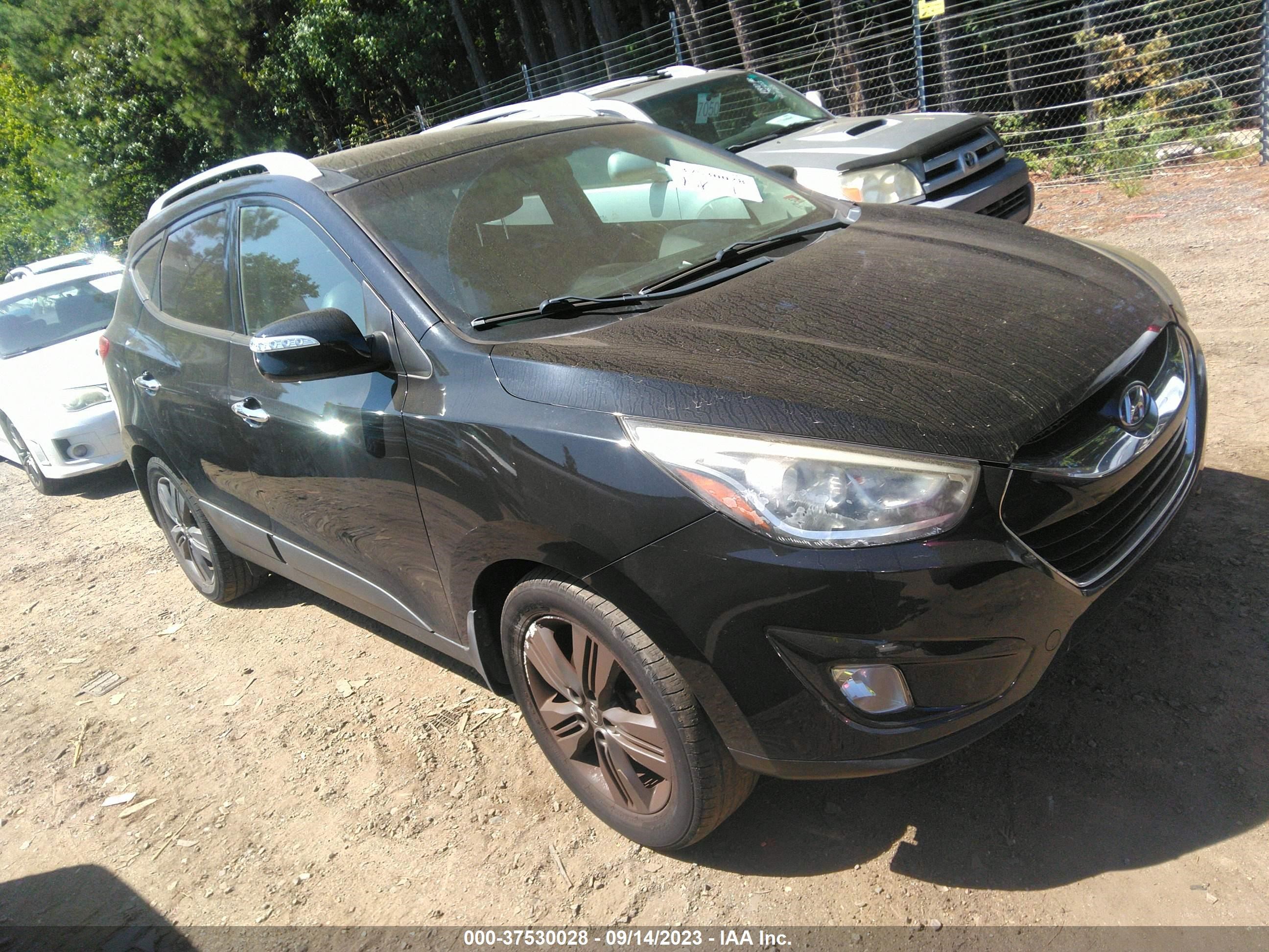 hyundai tucson 2014 km8ju3agxeu919862