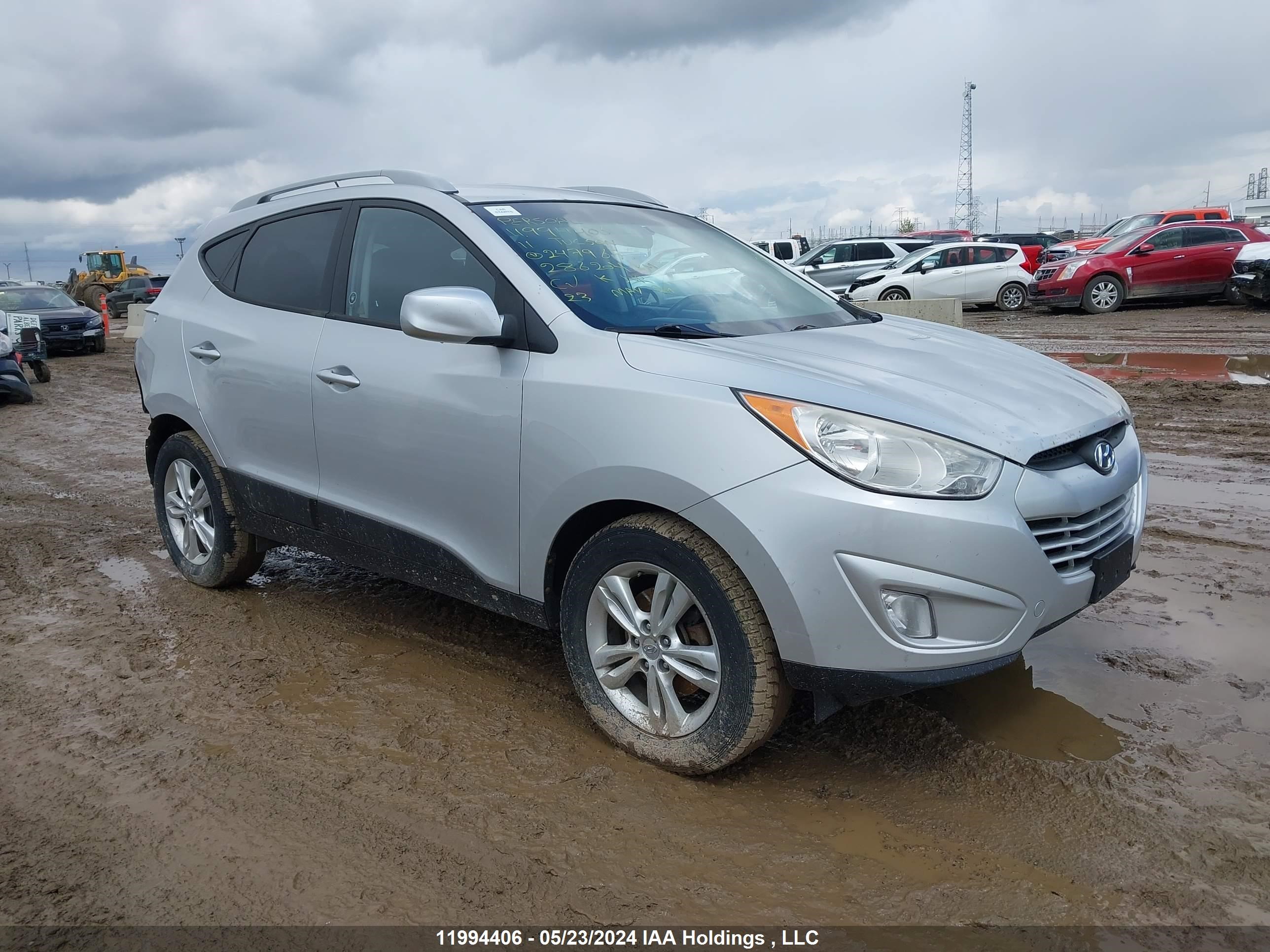 hyundai tucson 2011 km8jucac0bu247965