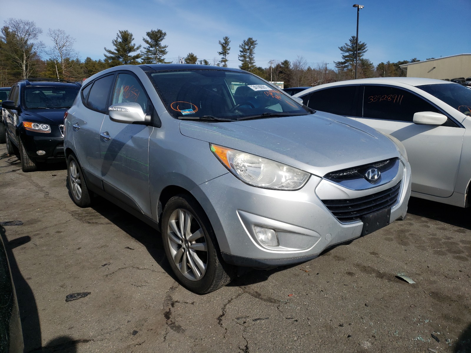 hyundai tucson gls 2010 km8jucac1au106384