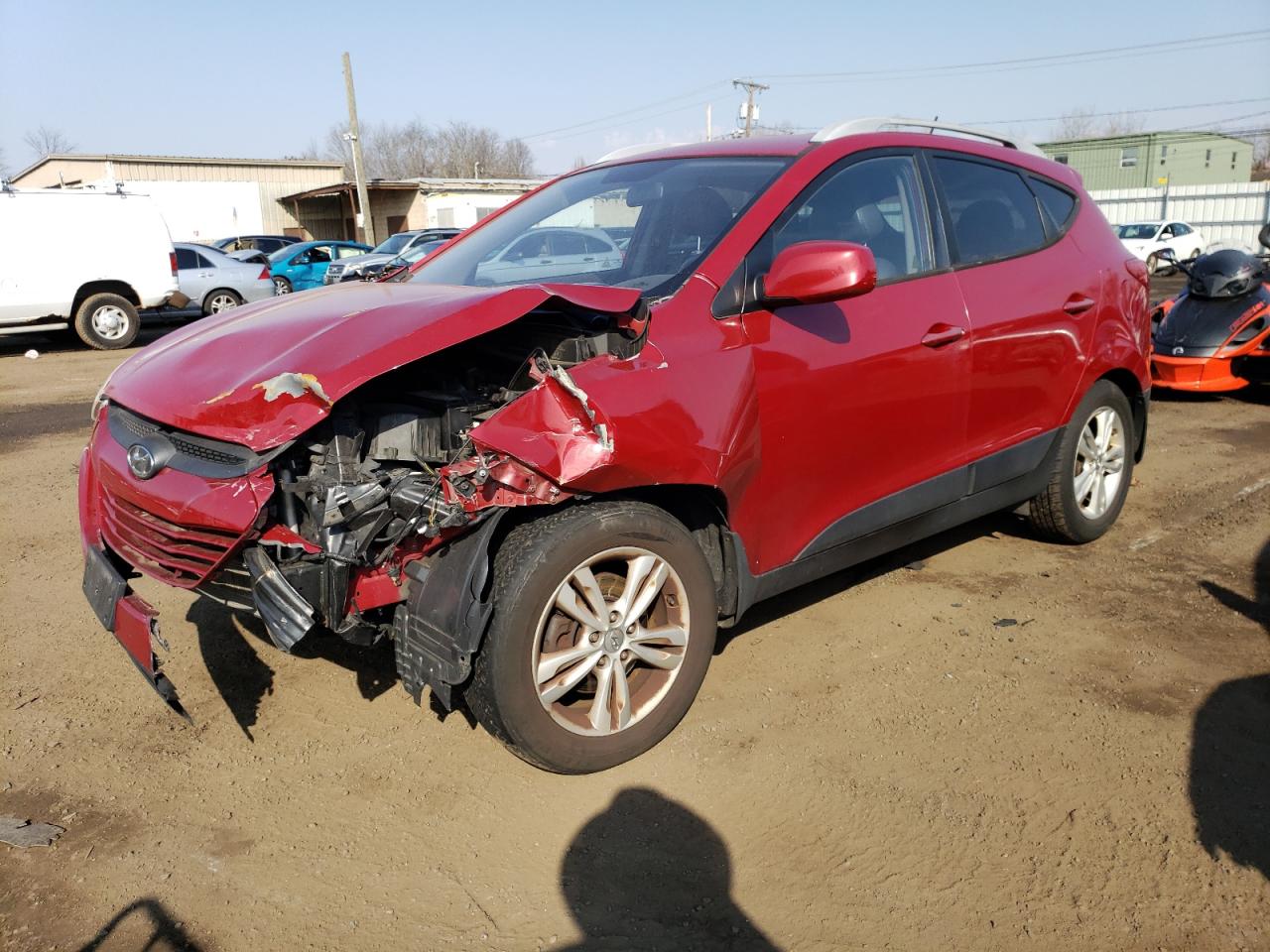 hyundai tucson 2010 km8jucac4au060677