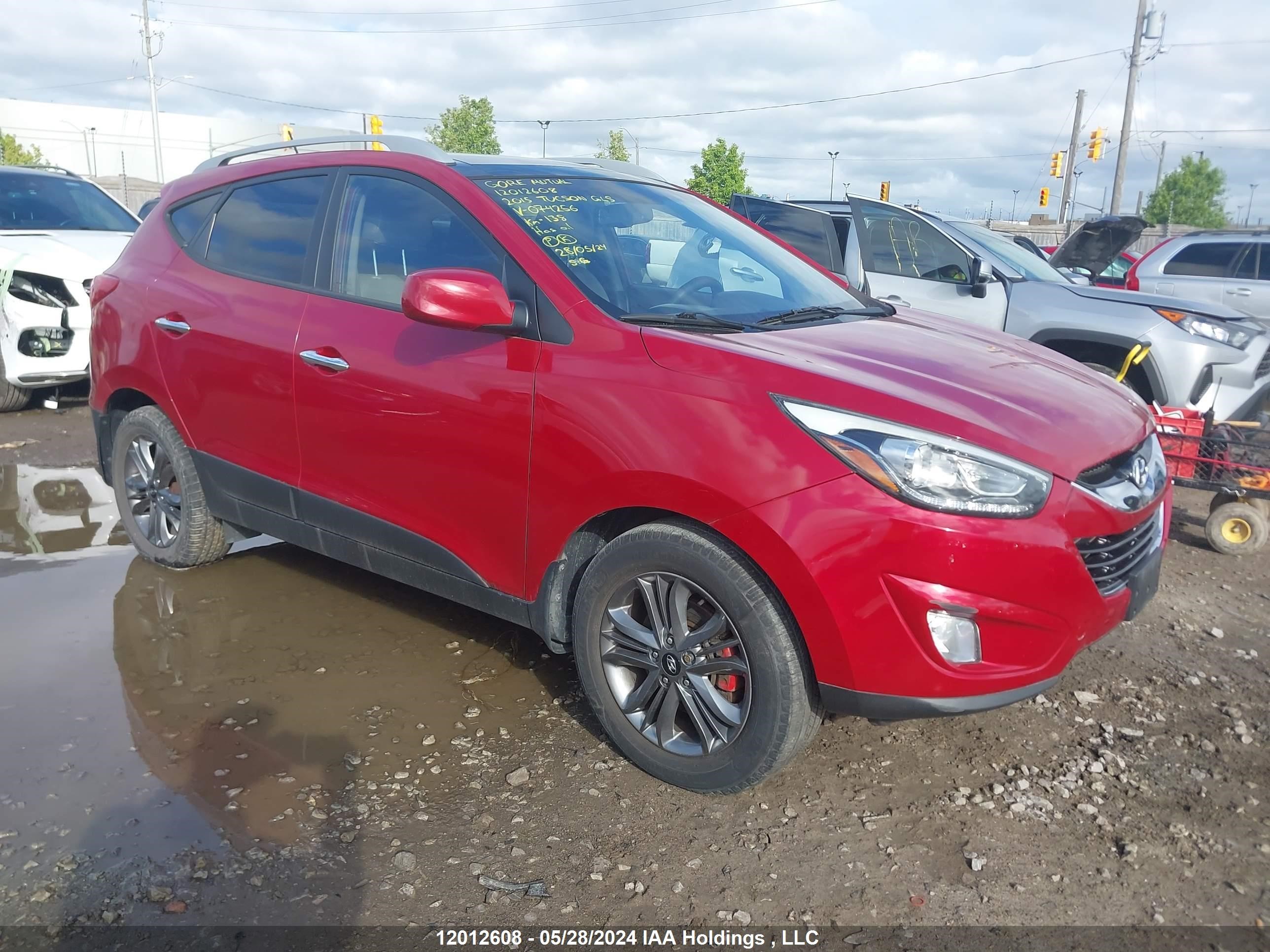 hyundai tucson 2015 km8jucag3fu074256