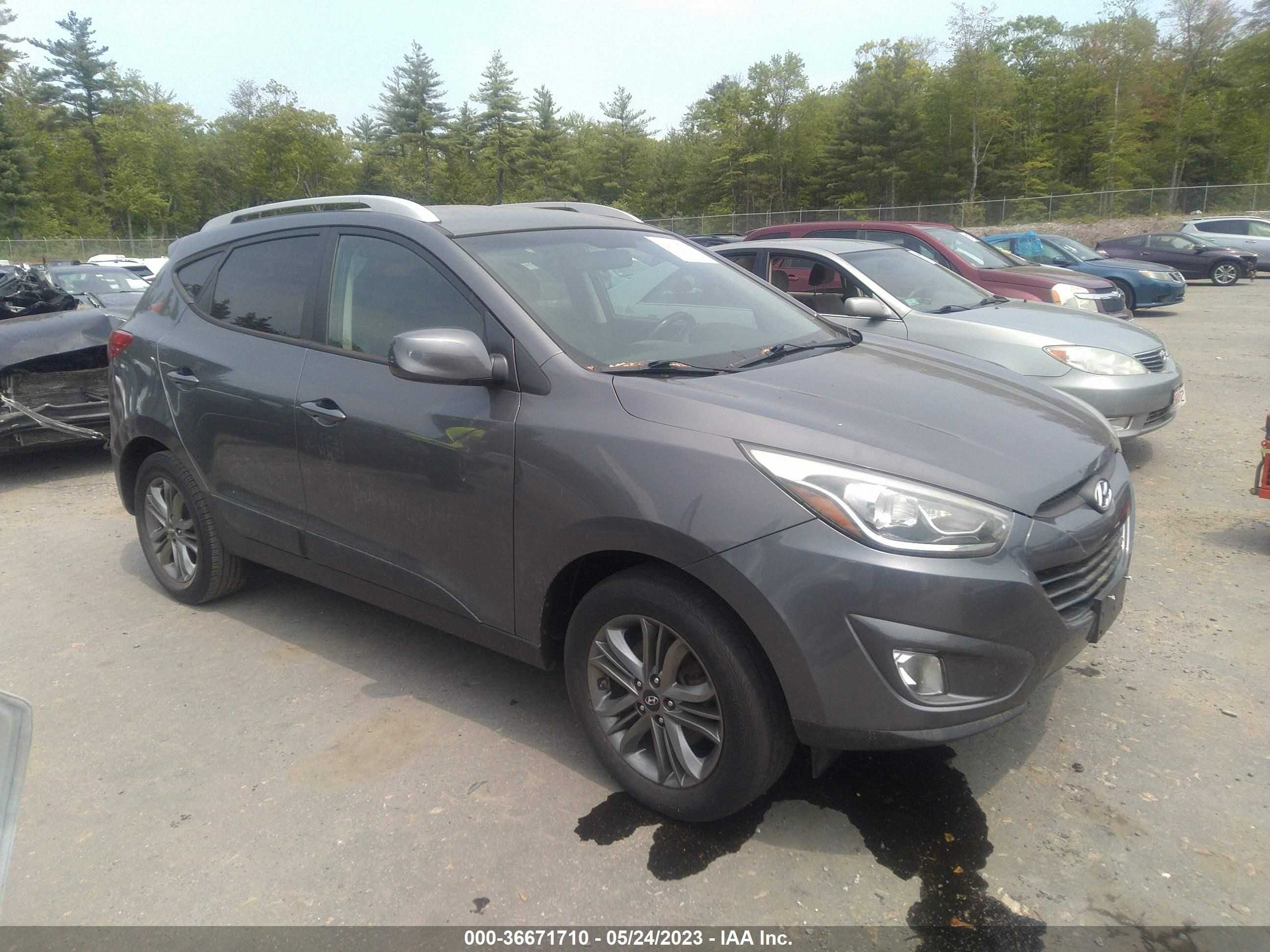 hyundai tucson 2014 km8jucag8eu799477