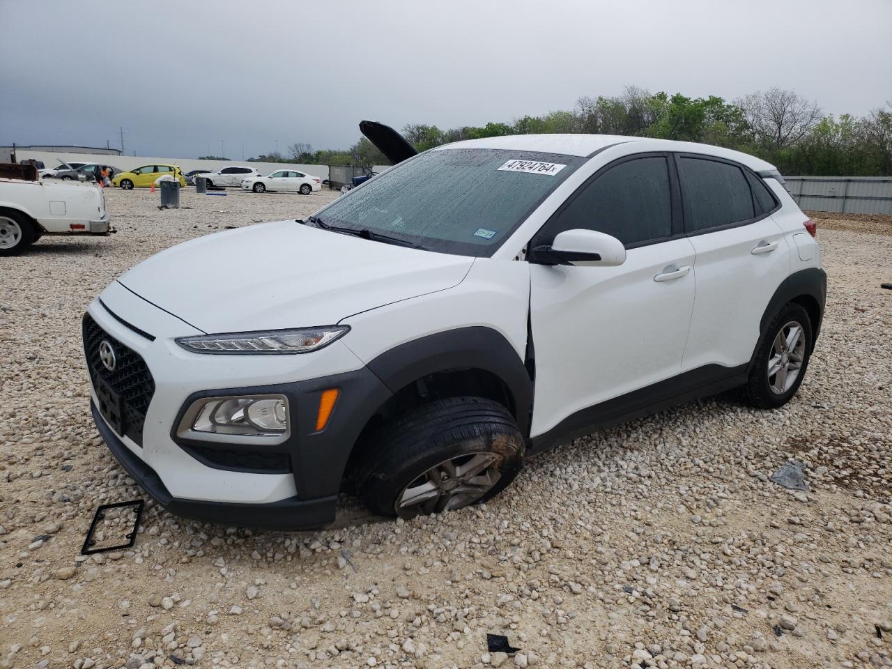 hyundai kona 2018 km8k12aa9ju121074