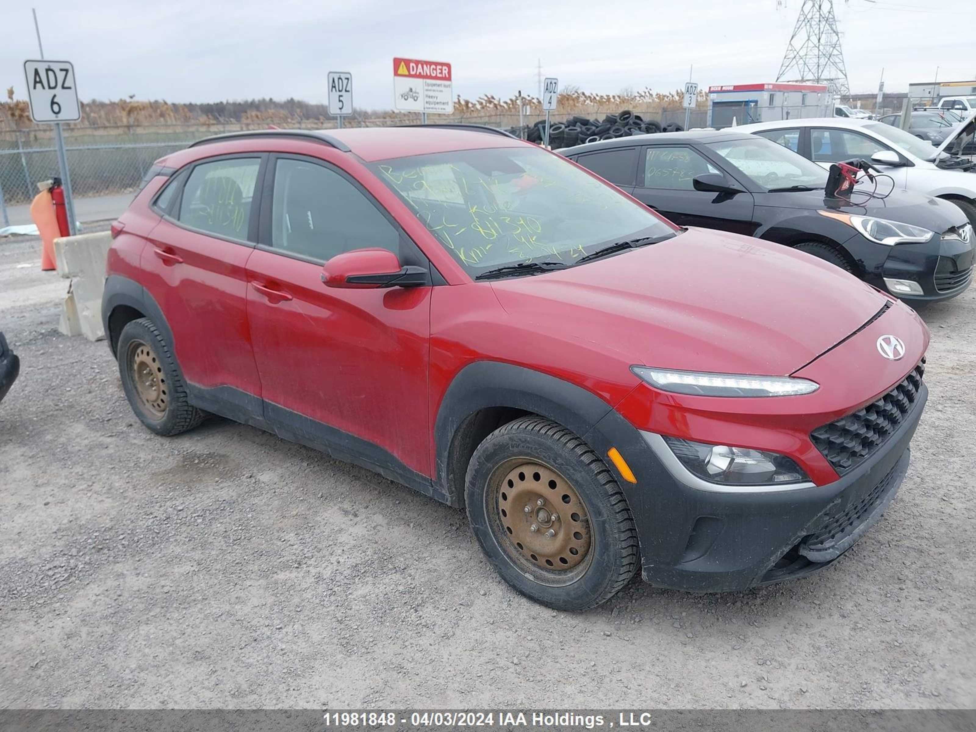 hyundai kona 2022 km8k1cab1nu811390