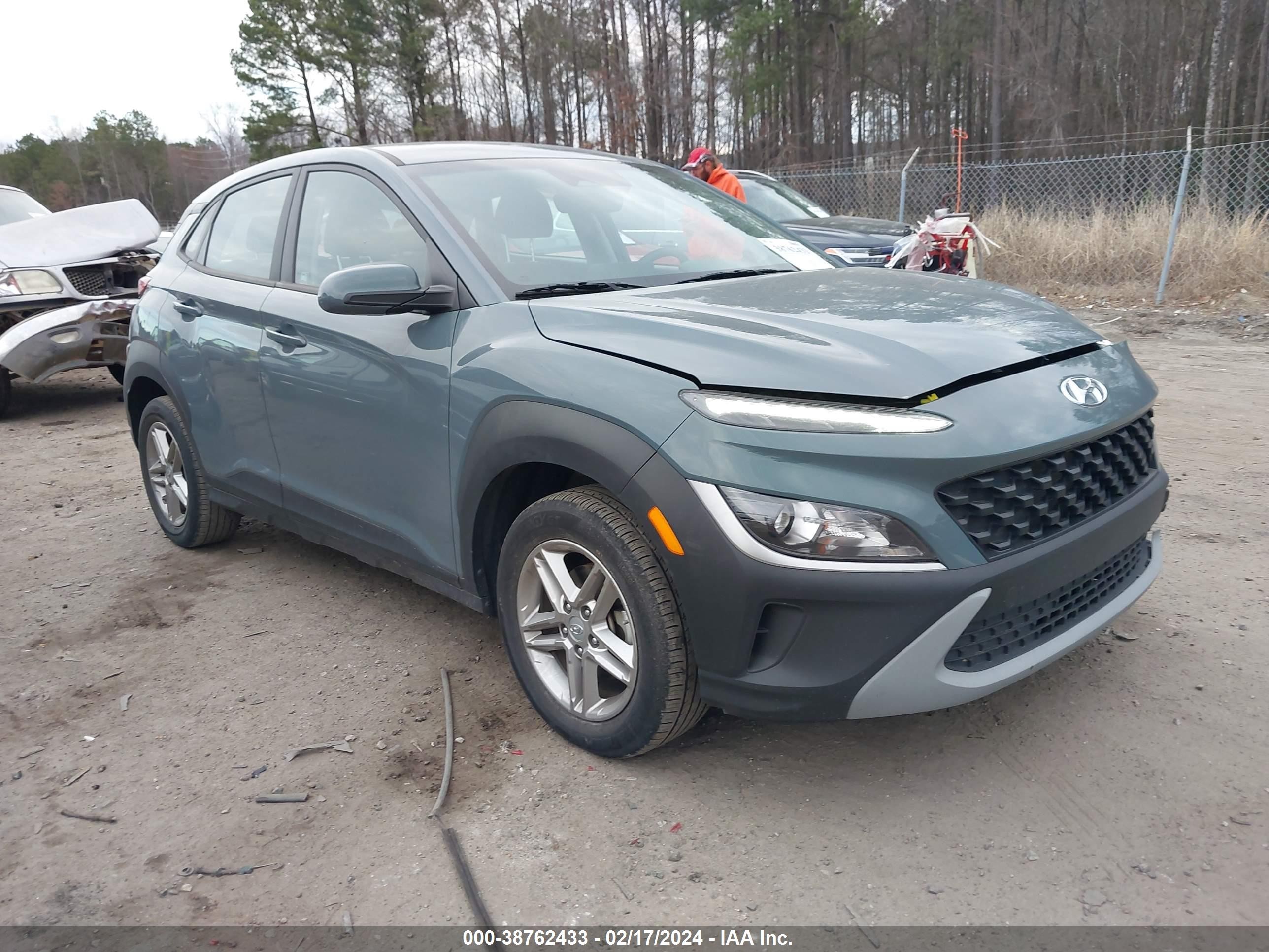 hyundai kona 2022 km8k22abxnu793012