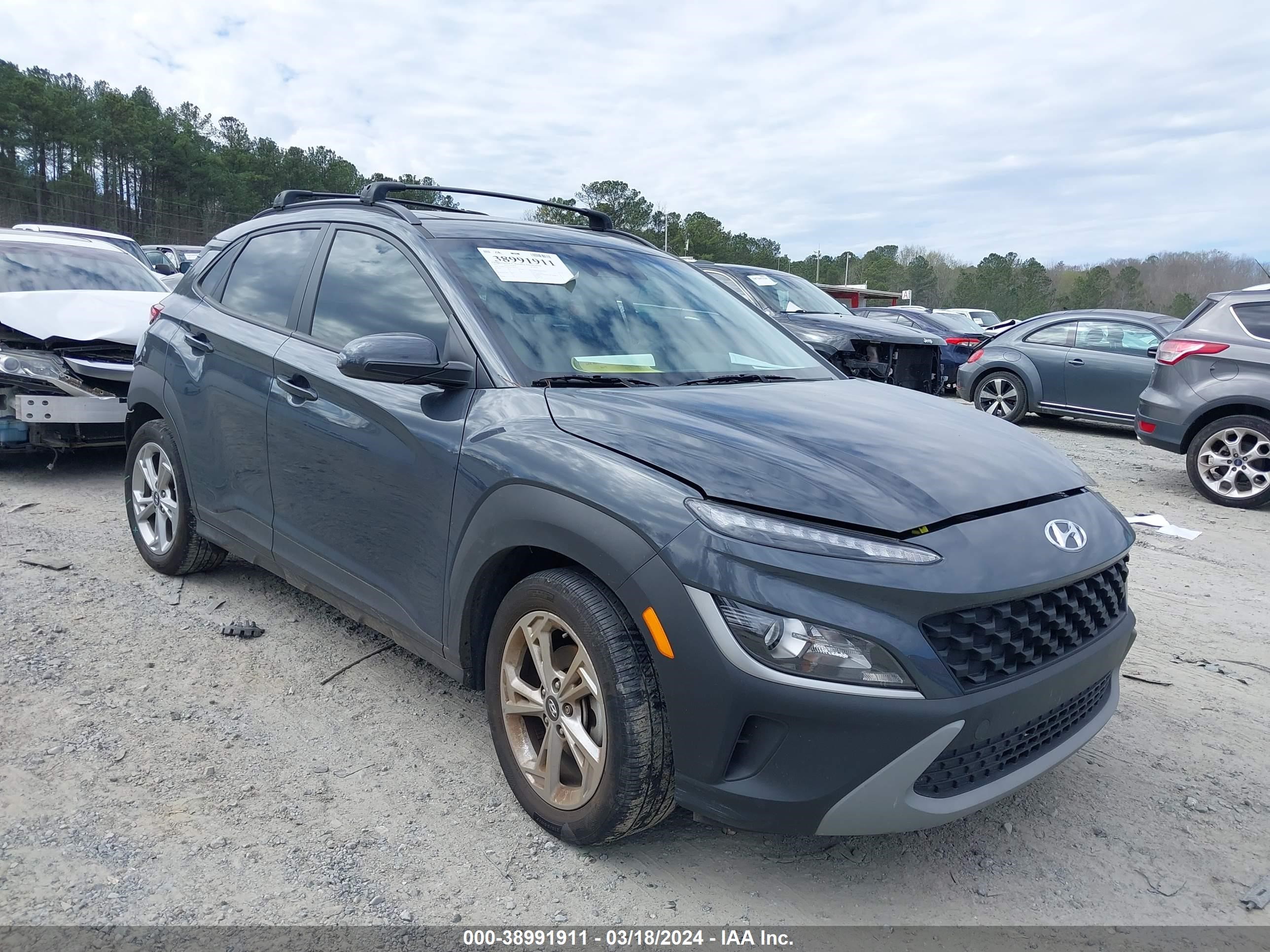 hyundai kona 2022 km8k32ab7nu762510