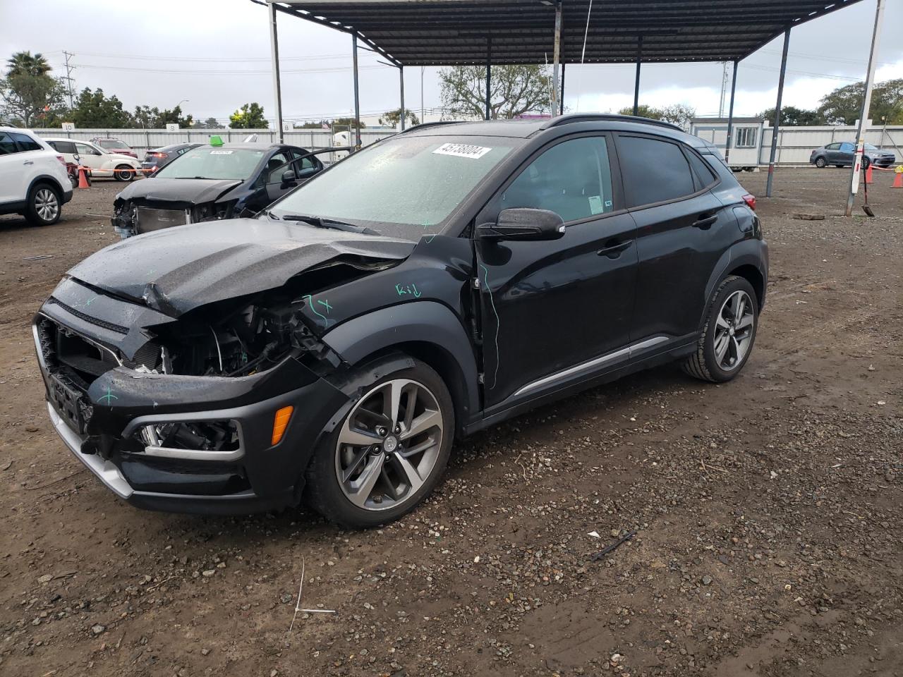 hyundai kona 2020 km8k33a54lu410708