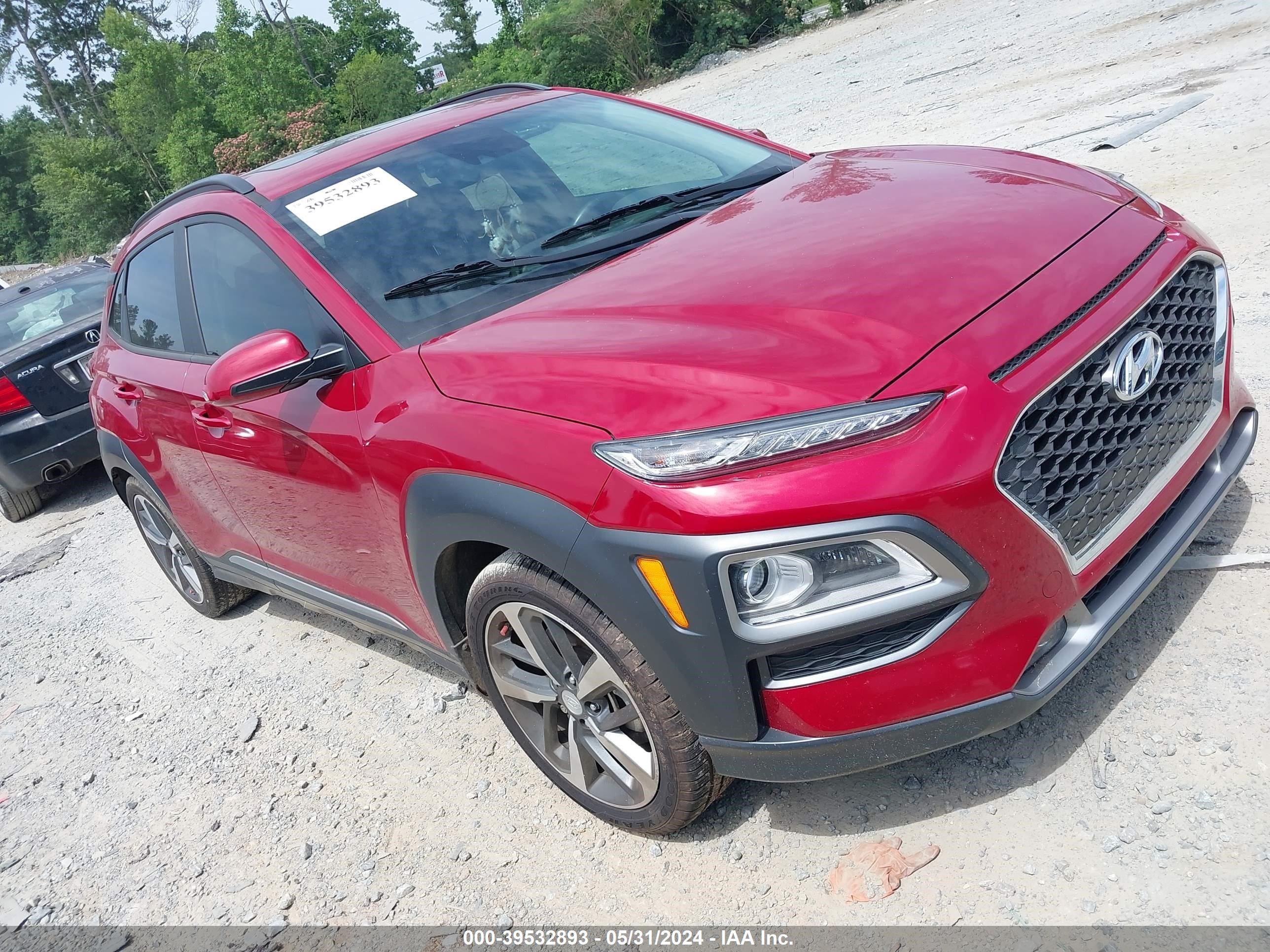 hyundai kona 2020 km8k33a56lu559007