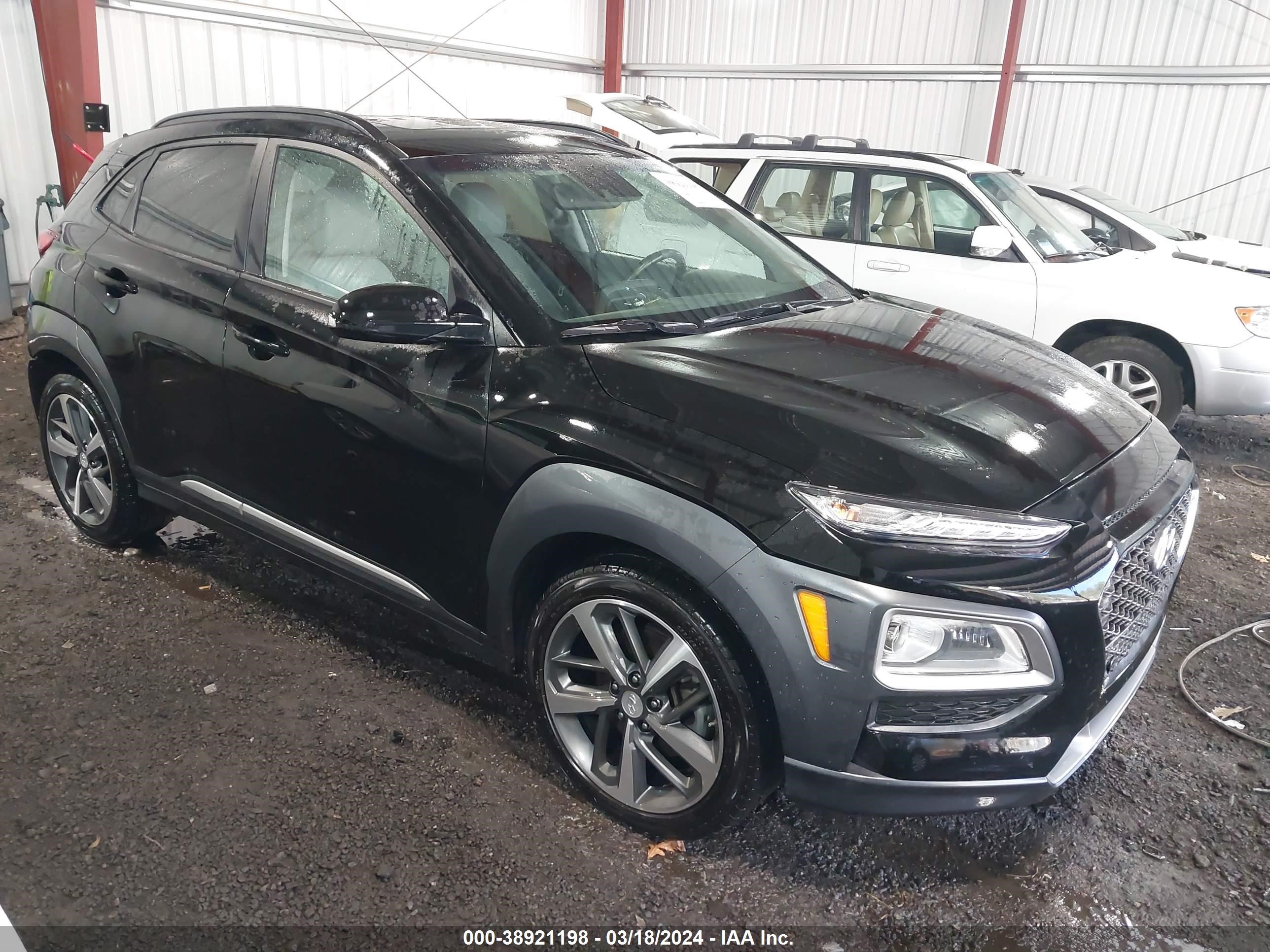 hyundai kona 2020 km8k33a58lu525618