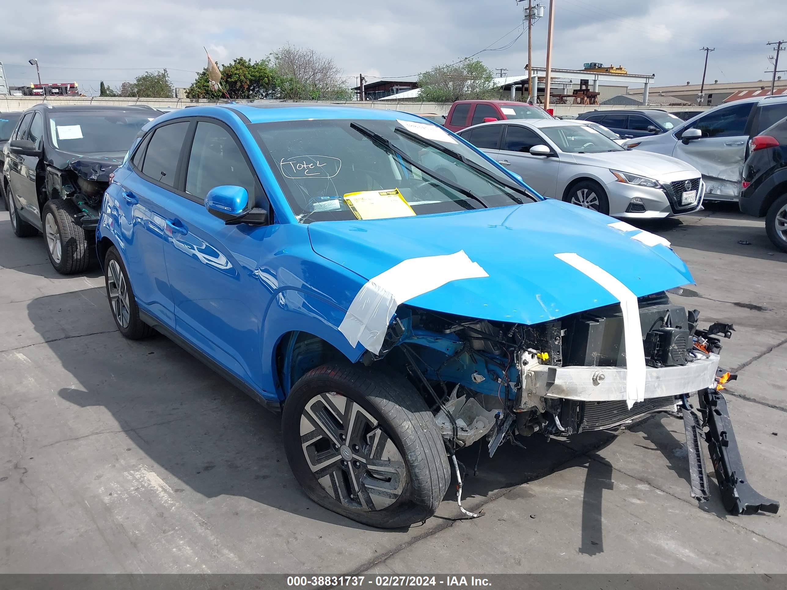 hyundai kona 2022 km8k33ag5nu150811