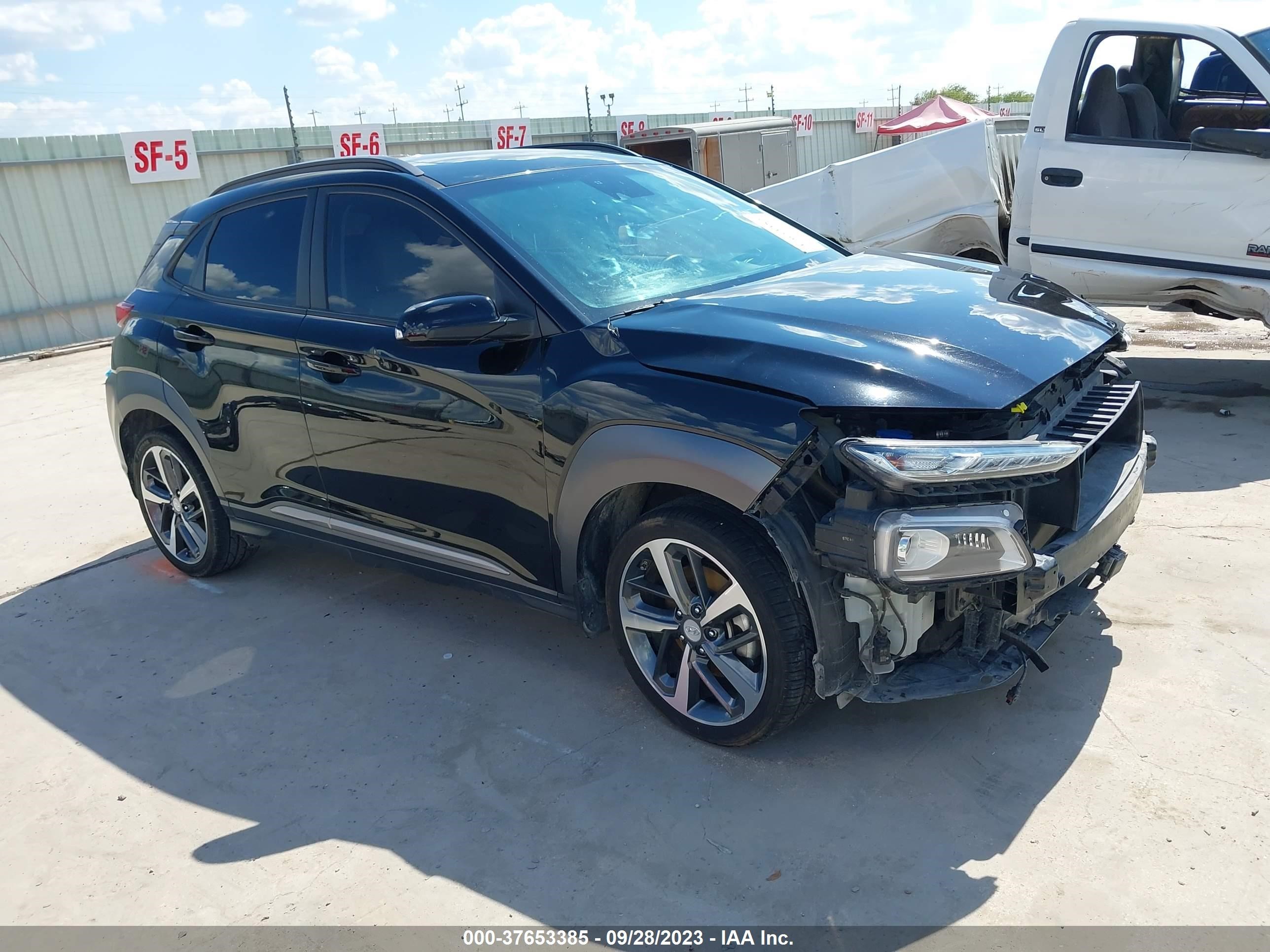 hyundai kona 2019 km8k53a55ku328916