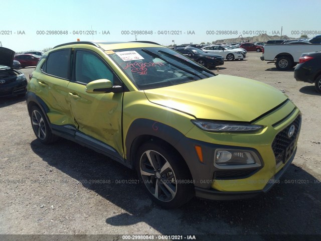 hyundai kona 2020 km8k53a58lu437050